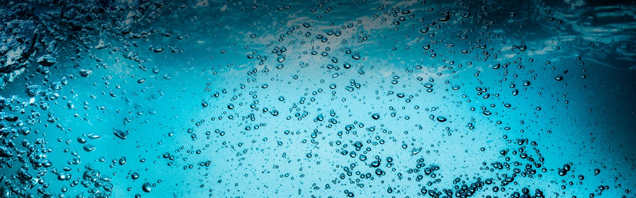 water texture with bubbles